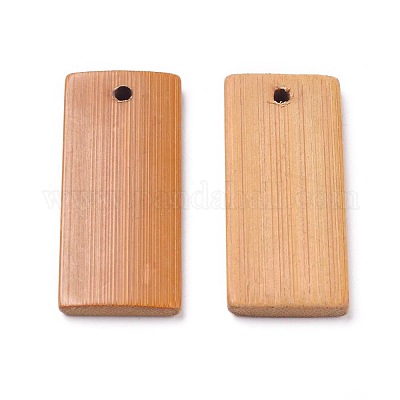Бамбуковые подвески WOOD-WH0098-47-1