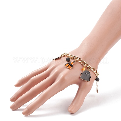 Браслет-подвеска призрак BJEW-TA00132-1