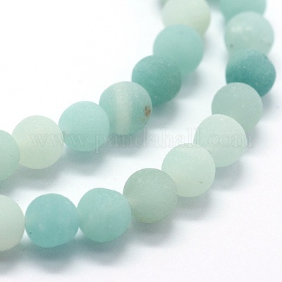 Естественно амазонит шарик нити X-G-G684-03-6mm-1