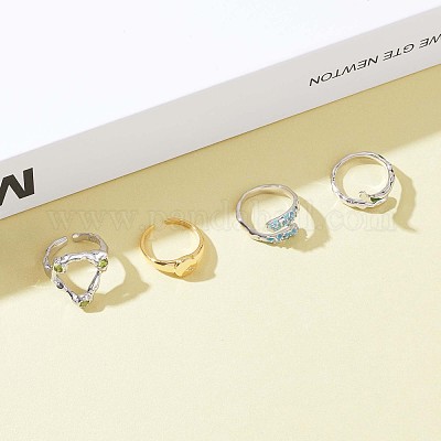 Anello Con Simbolo Dell'infinito Grande In Oro Giallo 18kt