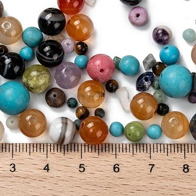 Perles de gemme mélangées naturelles&nbsp;G-K266-06-1