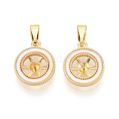 Латунный кубок жемчужный колышек KK-T079-11G-1