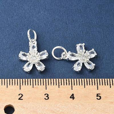 Латунные микро проложить кубического циркония подвески KK-U067-03S-04-1