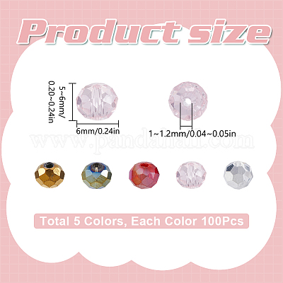 Стеклянные бусины&nbsp;EGLA-SC0001-38C-1