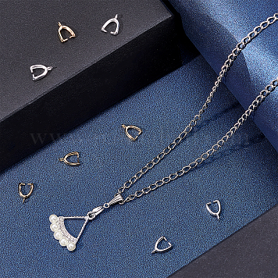 40 шт. 2-цветная стойка с покрытием из экологически чистой латуни для колки льда KK-FH0004-07-1