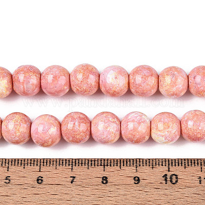 Выпечка краска бисер пряди DGLA-N016-10mm-01-1