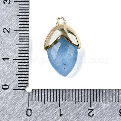 Подвески из натурального окрашенного нефрита G-U019-03A-10-1