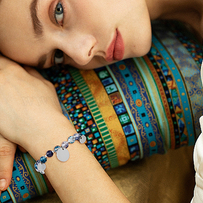 30 шт. 925 серебряных бусины-обжимки&nbsp;STER-DC0001-32-1