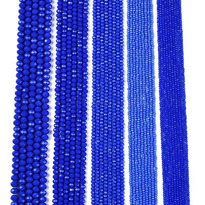 Непрозрачный сплошной цвет имитация нефрита стеклянные бусины пряди EGLA-A044-P2mm-D32-1