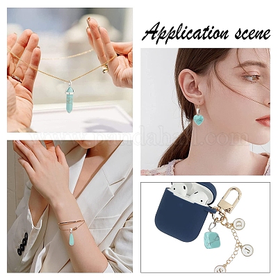 20 шт. подвески из синтетической бирюзы 5 стилей G-SC0001-76-1