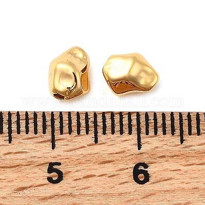 Латунные бусины KK-D407-05G-1