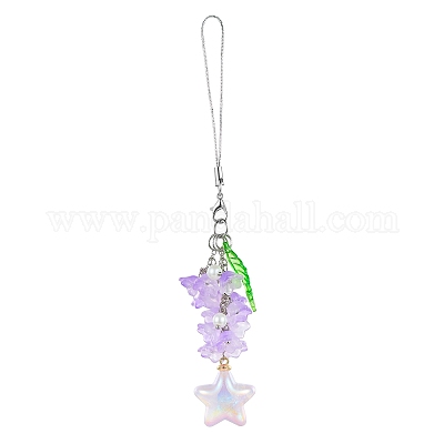 Ремешки для мобильных телефонов из латуни HJEW-SW00167-02-1