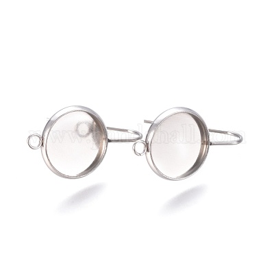 Серьги-подвески из нержавеющей стали 304 STAS-E474-02A-1