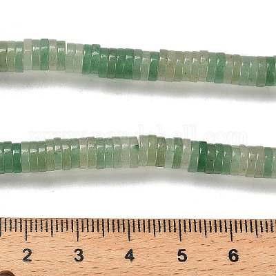 Естественный зеленый авантюрин бисер нитей G-G175-N22-01-1
