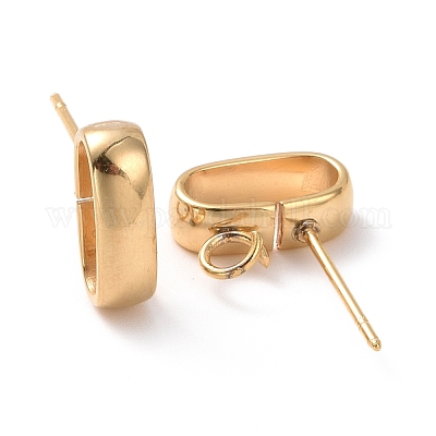 201 фурнитура для сережек-гвоздиков из нержавеющей стали STAS-K241-23G-1