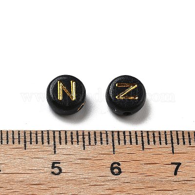 Покрытие непрозрачных акриловых бусин OACR-R005-03N-1