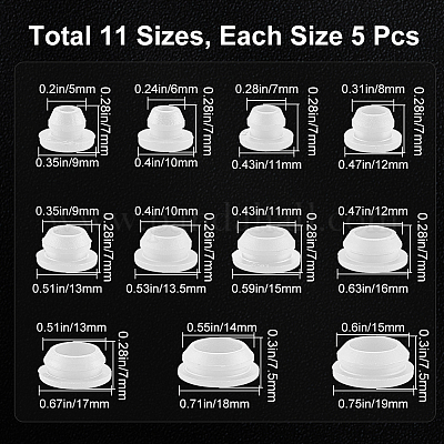 Пробка для бутылок из пищевого силикона AJEW-GF0009-93C-02-1