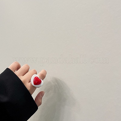 Акриловые кольца в форме сердца для женщин FS-WG3C66E-02-1