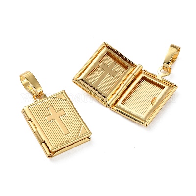 Подвески латуни медальон&nbsp;KK-D221-01G-1