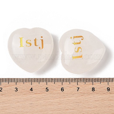 Натуральный кварцевый кристалл с гравировкой сердца X1-G-K353-05A-1