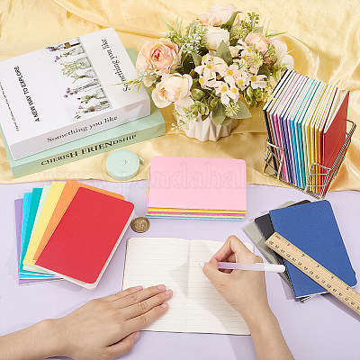 34 шт. 17-х цветный блокнот формата А6&nbsp;AJEW-GO0004-09-1