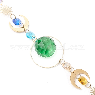 Стеклянные подвесные ловцы солнца HJEW-JM04491-1