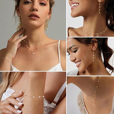 Комплект из двойного ожерелья FS-WG9B395-01-1