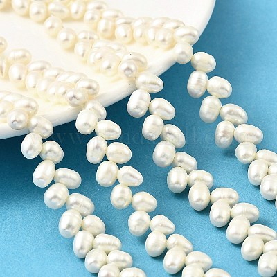 Нити из натурального культивированного пресноводного жемчуга PEAR-B004-11A-01A-1