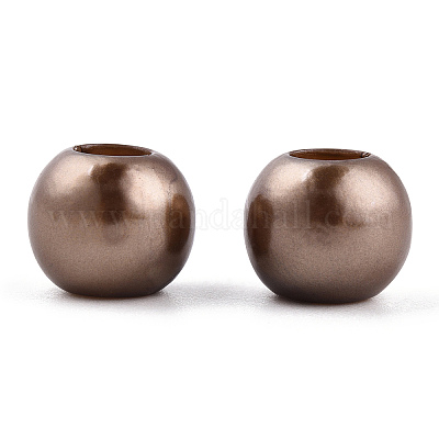 Абс пластмасса имитация жемчужина европейские бисер MACR-R530-12mm-A46-1