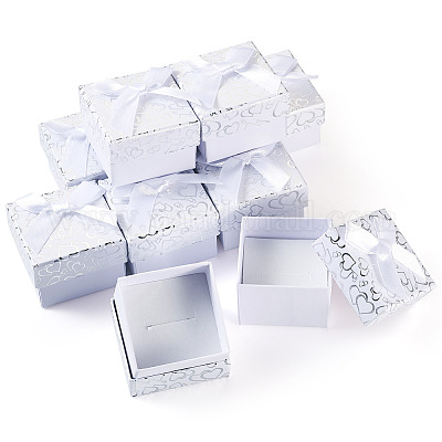 Бант картон бумага кольца подарочные коробки для хранения CON-TAC0001-16D-1