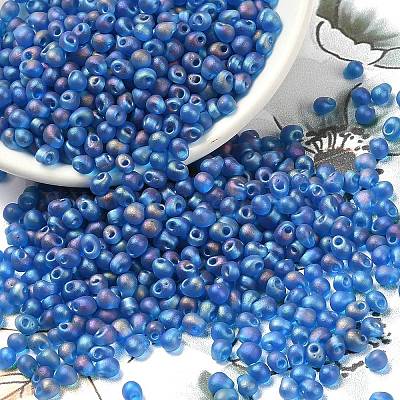 Бусины-капли miyuki 3.4 мм SEED-MY04-DP149FR-1