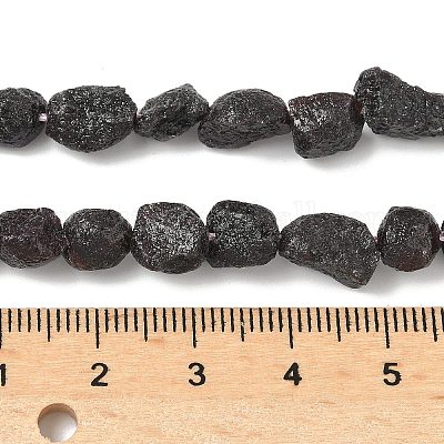 Нити бусин из необработанного натурального граната G-M453-C04-1