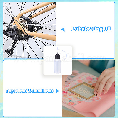 10 шт. полиэтиленовые (ПЭ) флаконы с наконечником для иглы TOOL-GF0003-52B-1