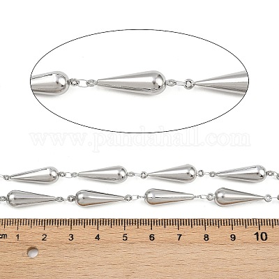 Цепи каплевидной формы из нержавеющей стали 304 CHS-P023-03P-1