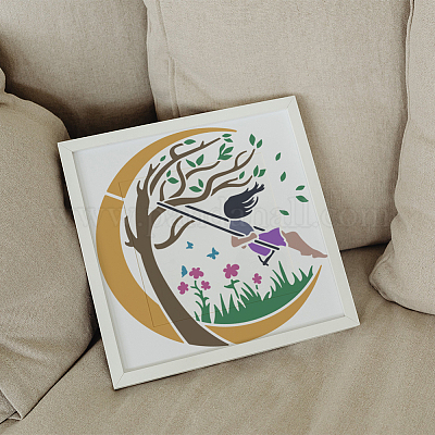 1 шт. трафареты для рисования домашних животных DIY-MA0003-59A-1