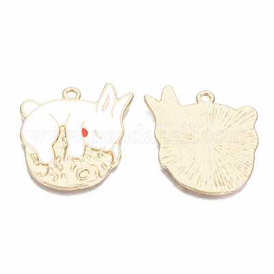 Подвески из эмали и сплава ENAM-T011-20KC-RS-1