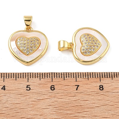 Латунные подвески&nbsp;KK-H002-11A-G-RS-1