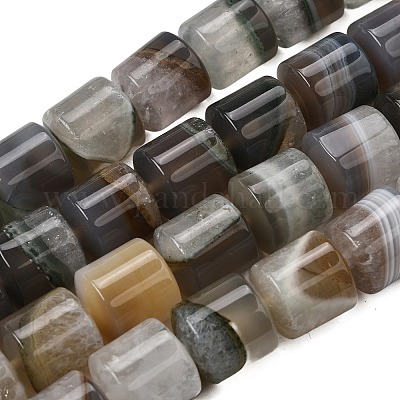 Природный агат бисер нитей&nbsp;G-F820-P01-01I-1