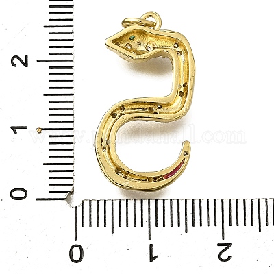 Латунные микро проложить кубического циркония подвески KK-I724-A05-1