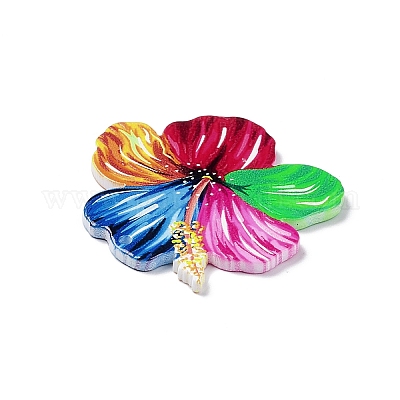 Подвески из непрозрачного акрила с двухсторонним принтом MACR-F075-02C-1