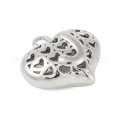 Полые латунные подвески на день святого валентина KK-M289-03J-P-1