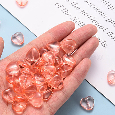 Прозрачные акриловые бусины TACR-S154-54B-52-1