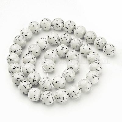 Естественный желтый нефритовые четки GSR10mmC192-1