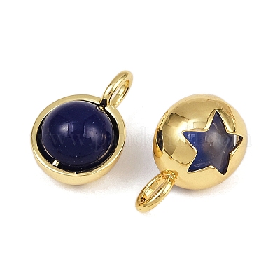 Природные окрашенные агат подвески KK-A257-20G-1