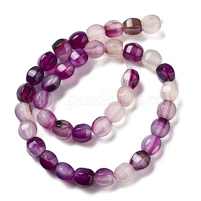 Chapelets de perles d'agate naturelle&nbsp;G-G172-02E-1