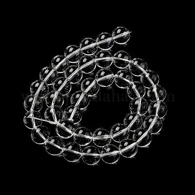 Круглые стеклянные бусины GLAA-P002-10mm-02-1