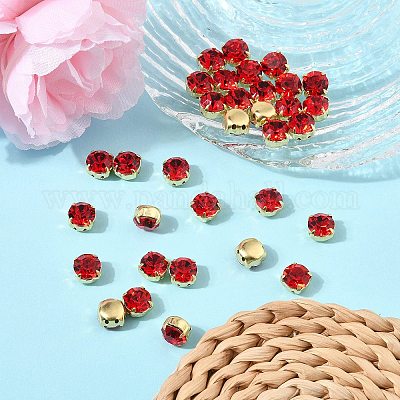 Preciosa® maxima crystal в пришивной чашке Y-PRC-SS34-90070-G-1