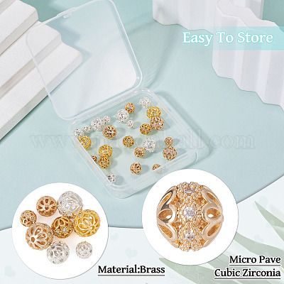 24 шт. стойка с покрытием из латуни KK-TA0002-59-1