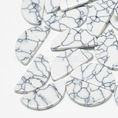 Синтетических бирюзовый кабошон TURQ-S290-14C-02-1