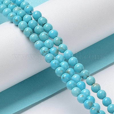 Chapelets de perles en howlite naturelle&nbsp;G-E604-B04-B-1